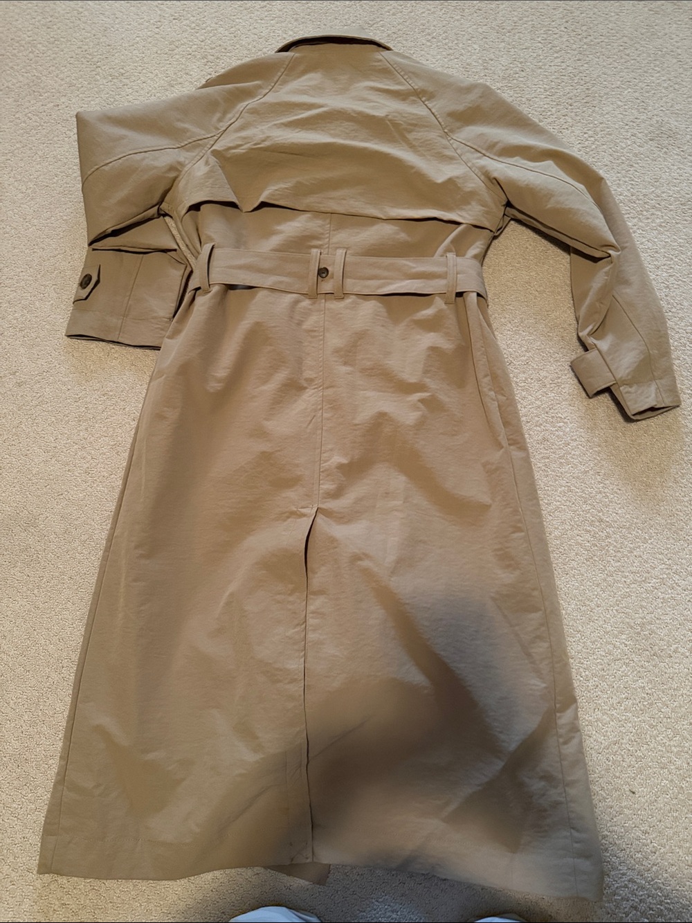 a new day Womens Double-Breasted Trench Coat in Khaki - Picture 5 of 5